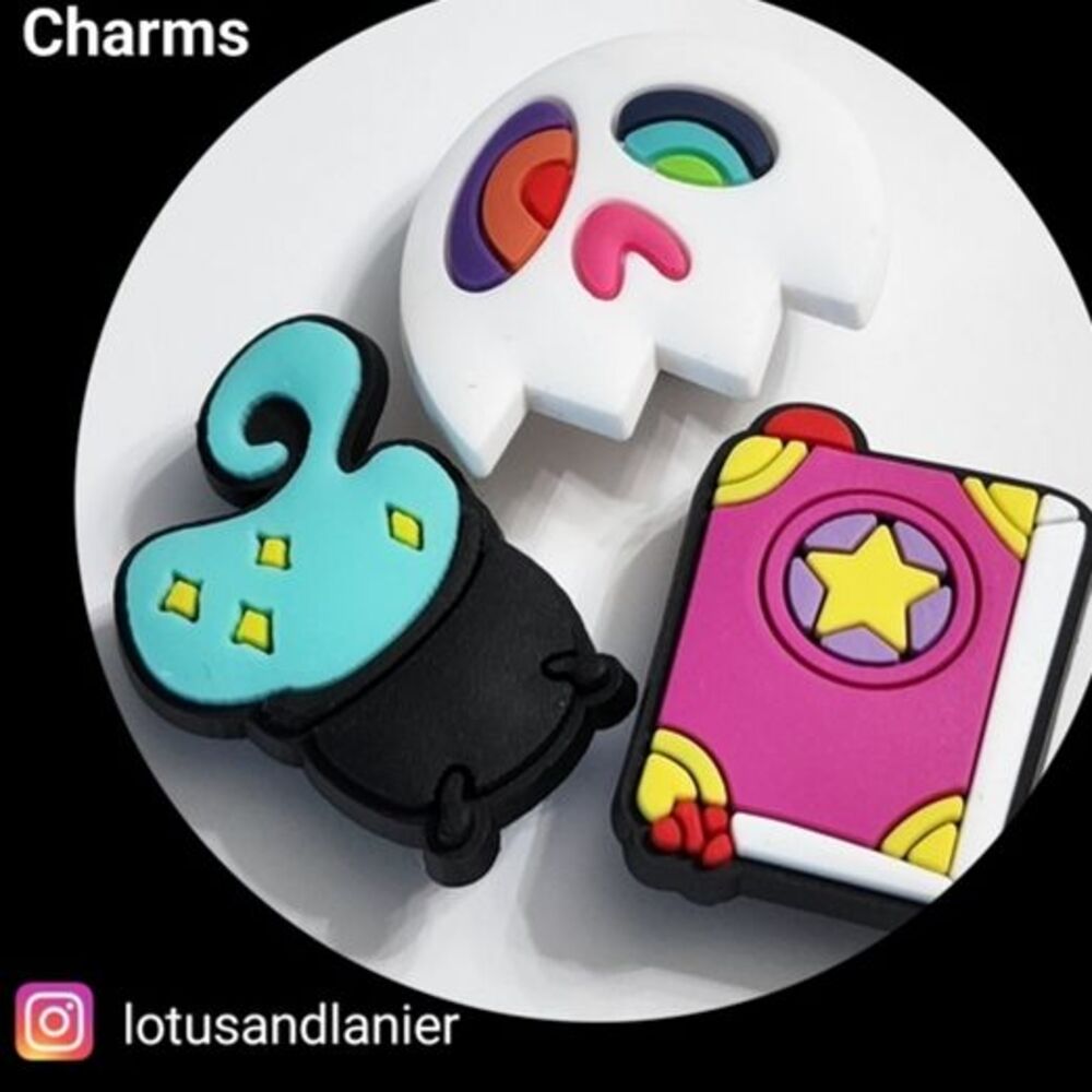 Shoe Charms Spooky Charms Set of 3